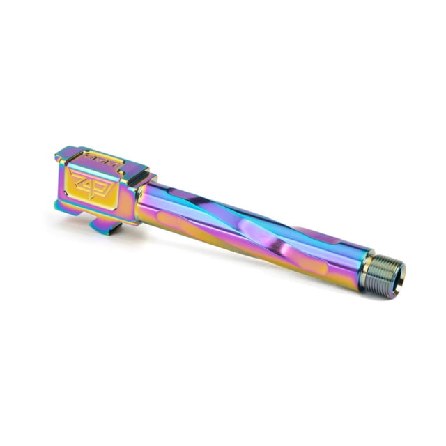 Zaffiri Precision Glock 17 Gen 5 9mm Luger Threaded Pistol Barrel 4.97in 1-10 RH Twist PVD Spectrum - Zaffiri Precision