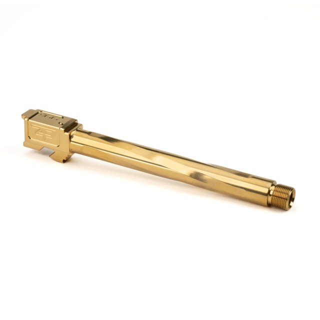 Zaffiri Precision Glock 17L Gen 3 9mm Luger Threaded Pistol Barrel 6.54in 1-10 RH Twist PVD Gold - Zaffiri Precision