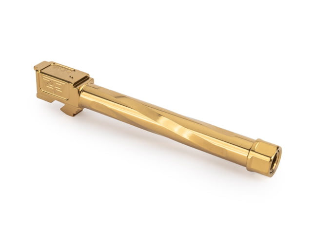 Zaffiri Precision Glock 34 Gen 3 Glock 34 Gen 4 9mm Luger Threaded Pistol Barrel 5.80in 1-10 RH Twist PVD Gold - Zaffiri Precision