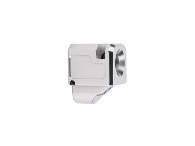 Zaffiri Precision Glock 43X Glock 48 Blowhole Compensator 9mm Luger 1/2x28 Polished Stainless - Zaffiri Precision