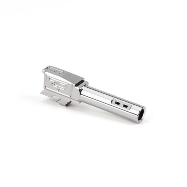 Zaffiri Precision Side Ported Glock 43X 9mm Luger Non-Threaded Pistol Barrel 3.06in 1-10 RH Twist Polished Stainless - Zaffiri Precision
