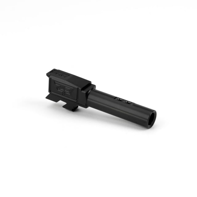 Zaffiri Precision Top Ported Glock 43X 9mm Luger Non-Threaded Pistol Barrel 3.06in 1-10 RH Twist Nitride Black - Zaffiri Precision