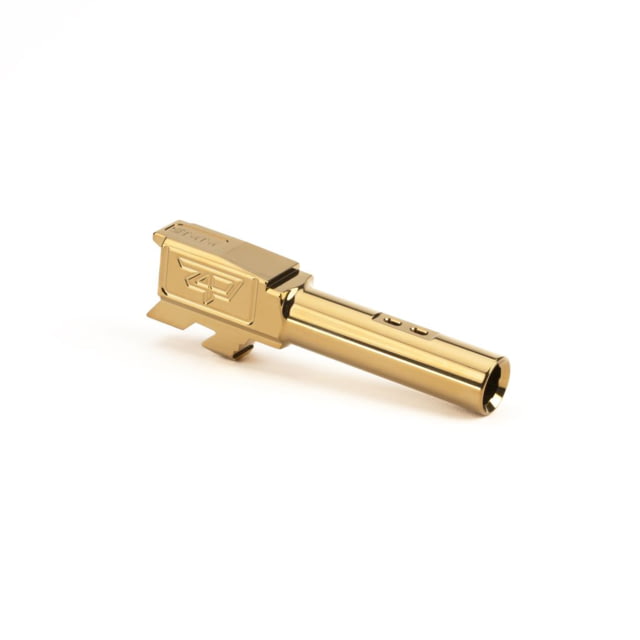 Zaffiri Precision Top Ported Glock 43X 9mm Luger Non-Threaded Pistol Barrel 3.06in 1-10 RH Twist PVD Gold - Zaffiri Precision