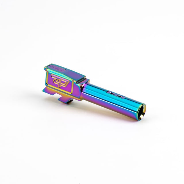 Zaffiri Precision Top Ported Glock 43X 9mm Luger Non-Threaded Pistol Barrel 3.06in 1-10 RH Twist PVD Spectrum - Zaffiri Precision