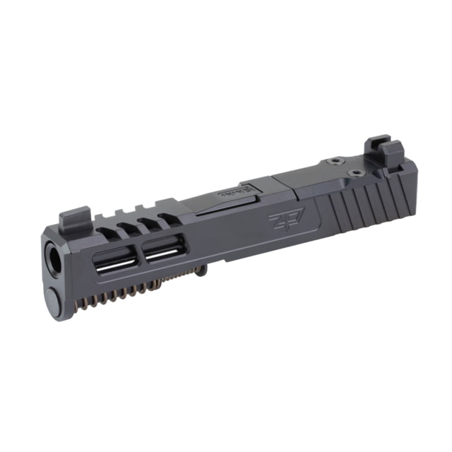 Zaffiri Precision ZPS2 Glock 43X Complete Pistol Slide Nitride Black/Black G43-ZPS2-RMSc-BLK-FC-BN
