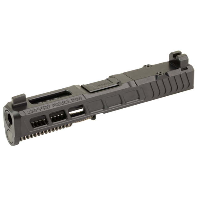Zaffiri Precision ZPS3 Ported Glock 19 Gen 5 Complete Pistol Slide Nitride Black/Black G19G5-ZPS3-RMR-BLK-TP-BN - Zaffiri Precision
