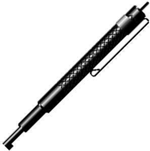 Zak Tool Handcuff Key Aluminum Finish Black - Zak Tool