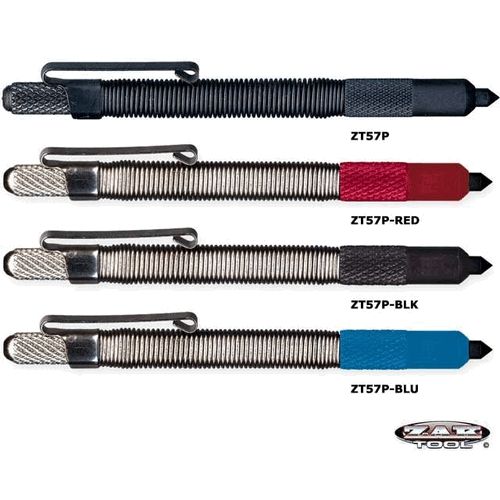 Zak Tool Pocket Window Punch Nickel/blue - ZAK-57P-BLU