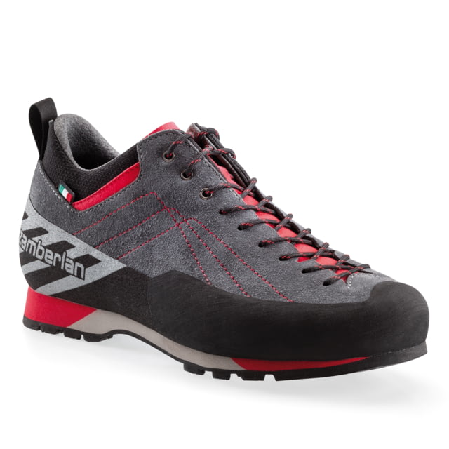 Zamberlan 227 El Cap RR Hiking Shoes - Men's PFAS-Free Grey/Red 8.5