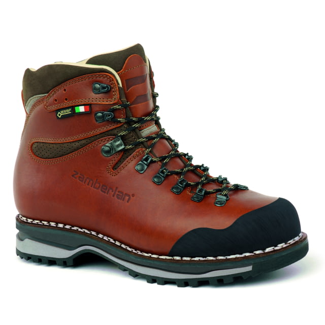 Zamberlan Tofane GTX RR NW Hiking Shoes - Men's PFAS-Free Waxed Brick 8.5
