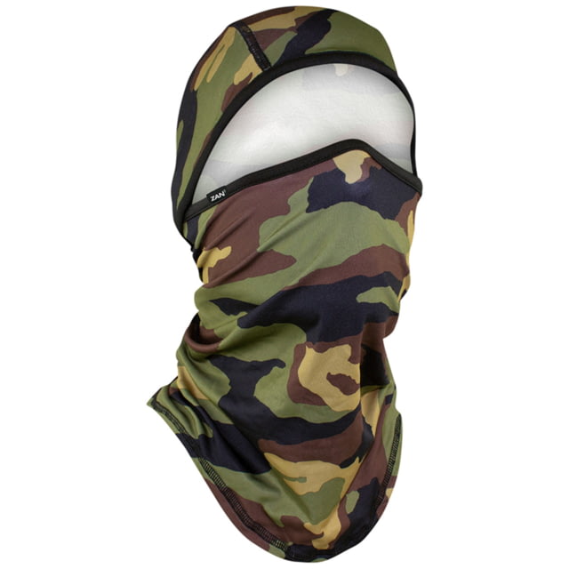 Zan Headgear Sportflex Series Balaclava - Men's One Size Woodland Camo