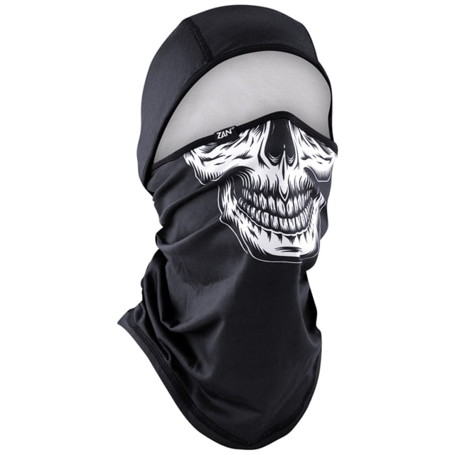 Zan Headgear Sportflex Series Convertible Balaclava - Men's Black/White