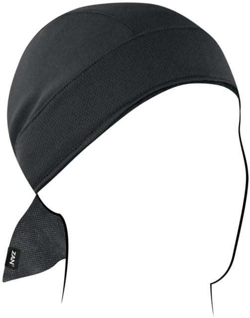 Zan Headgear Polyester Flydanna Black Polyester