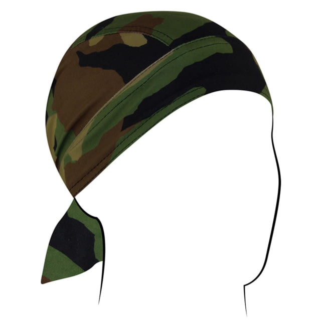 Zan Headgear SportFlex Flydanna One Size Woodland Camo
