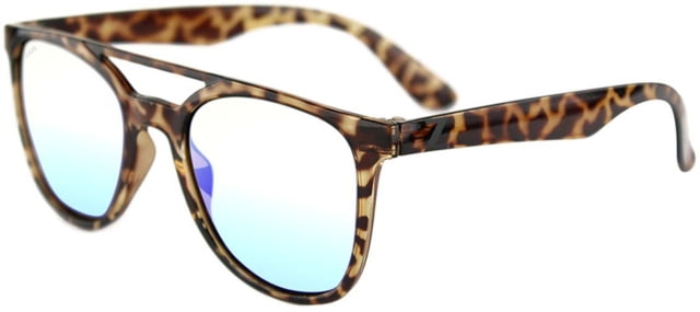 Zan Headgear Levee Sunglasses Brown Tortoise Frame Clear Blue Light Lens - Zan Headgear