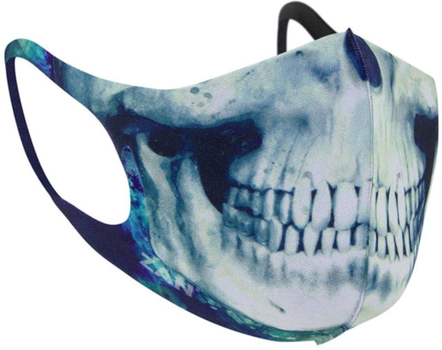 Zan Headgear Lightweight Face Mask One Size 2 Pack Paint Skull