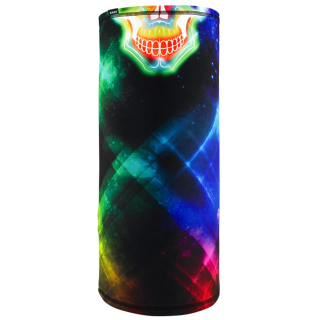 Zan Headgear Polyester Motley Tube Electric Skull