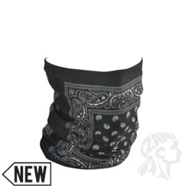 Zan Headgear Zan Headgear Motley Tube Fleece Lined Black Paisley - $17.49 at Optics Planet