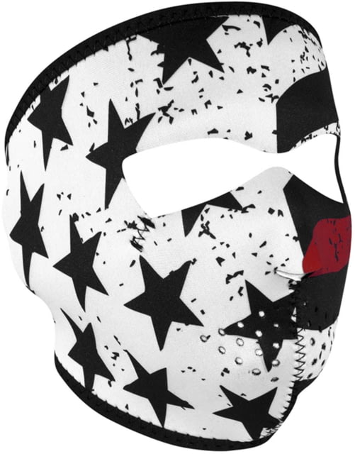 Zan Headgear Neoprene Full Mask Thin Red Line