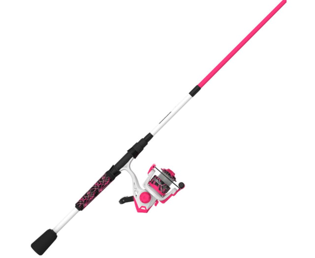 Zebco Roam Pink 20sz 6 ft Spinning Combo 2 Pieces Medium Light