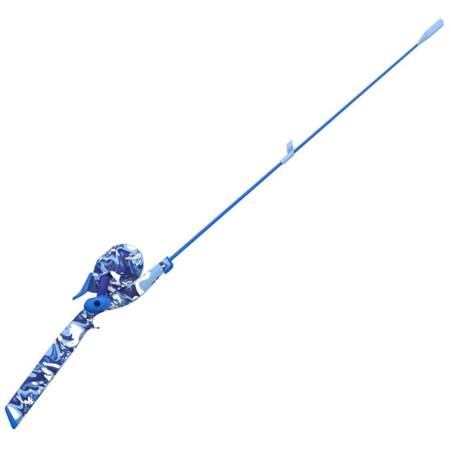 Zebco Splash Spincast Rod and Reel Combo 29ft Floating Blue 20