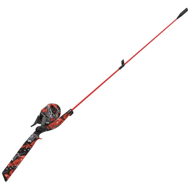 Zebco Splash Spincast Rod and Reel Combo 29ft Floating Red 20