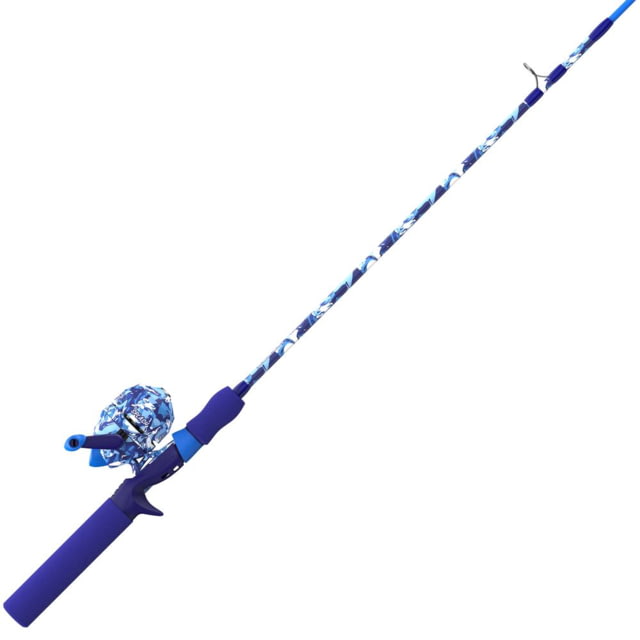Zebco SplashJr Spincast Rod and Reel Combo 4ft Medium Light 2 Pieces Blue 20