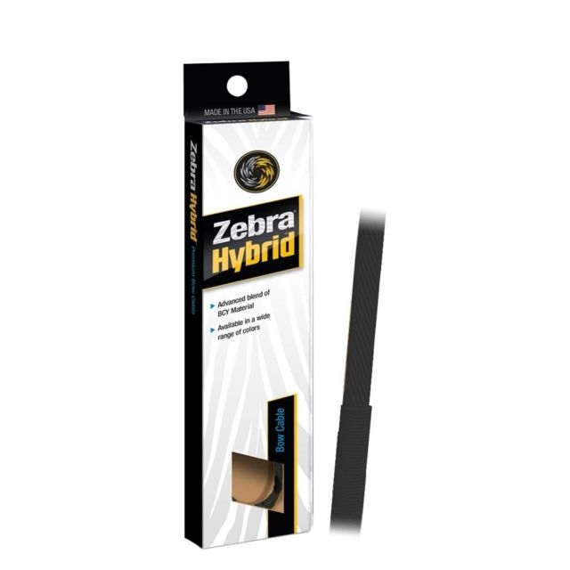 Zebra Hybrid Split Cable Black 33 3/8 in.