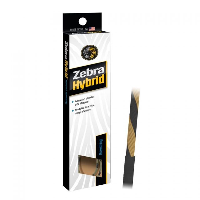 Zebra Hybrid String Tan/Black 50 1/2 in.