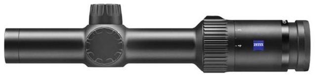 Zeiss Conquest V4 Rifle Scope w/Exposed Elevation Turret 1-4x24mm ZQAR 62 Illuminated Reticle Fixed Parallax NSN 9013.10.1000 - Zeiss