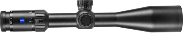 Zeiss Conquest V4 Riflescope w/Elevation Ballistic Stop, 4-16x50mm, 30mm Tube, .25 MOA, ZBi - Illuminated Reticle, Black, Medium, NSN 9013.10.1000, 522945-9968-080