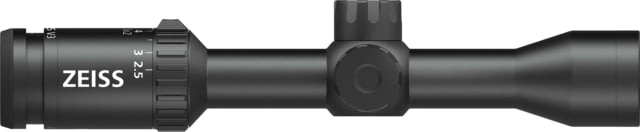 Zeiss V3 2.5-8x35mm 1in Tube Rifle Scope w/Capped Turrets Second Focal Plane Duplex Reticle Black