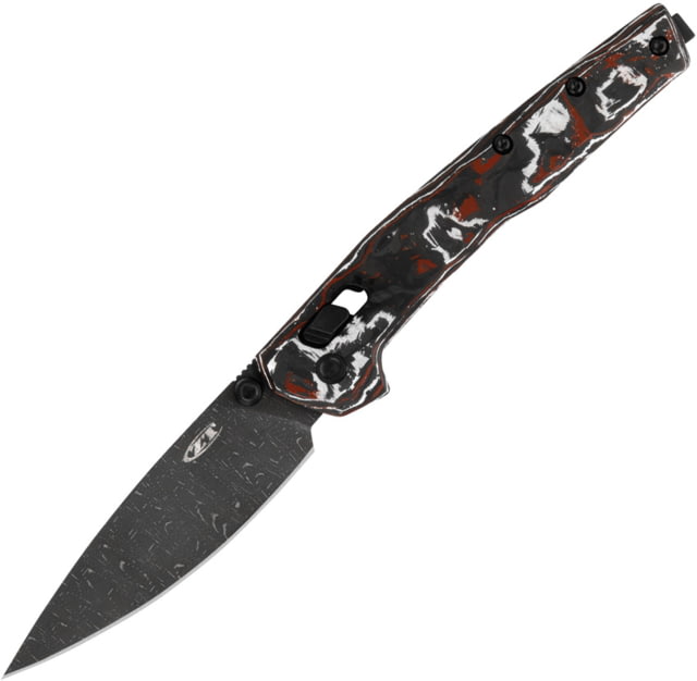 Zero Tolerance  Duralock CF Damascus ZT