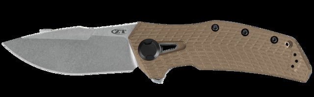 Zero Tolerance  Assisted Folding Knife 3.75in CPM 20CV Drop Point Blade G10 Front/Titanium Back Handle - Zero Tolerance
