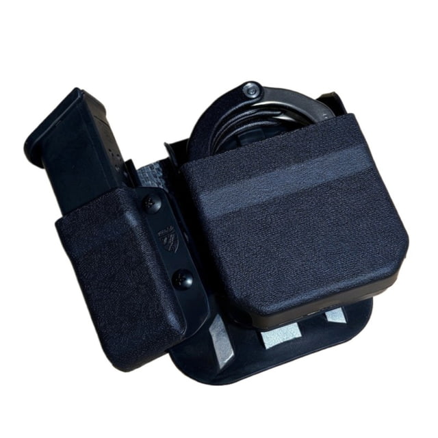 Zero9 Holsters  Admin Style Combo Kit for ASP V2 Handcuff/Single Pistol Magazine Paddle Right Black Z9S - Zero9 Holsters