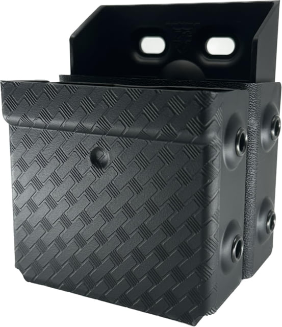 Zero9 Holsters Handcuff Case for Double ASP Version 2 Basketweave Black Molle-Loks Z9S - Zero9 Holsters