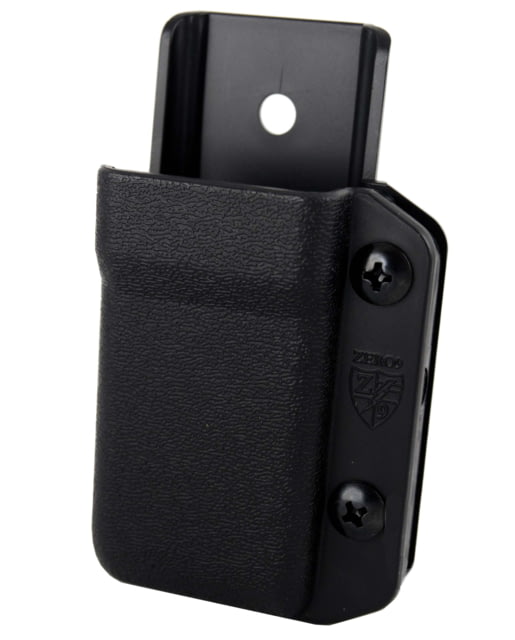 Zero9 Holsters Single Mag Case 9mm/40cal Plain Black Tek Lock - Zero9 Holsters