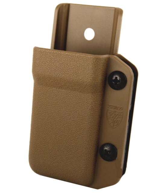 Zero9 Holsters Single Mag Case 9mm/40cal Coyote Tek Lock - Zero9 Holsters