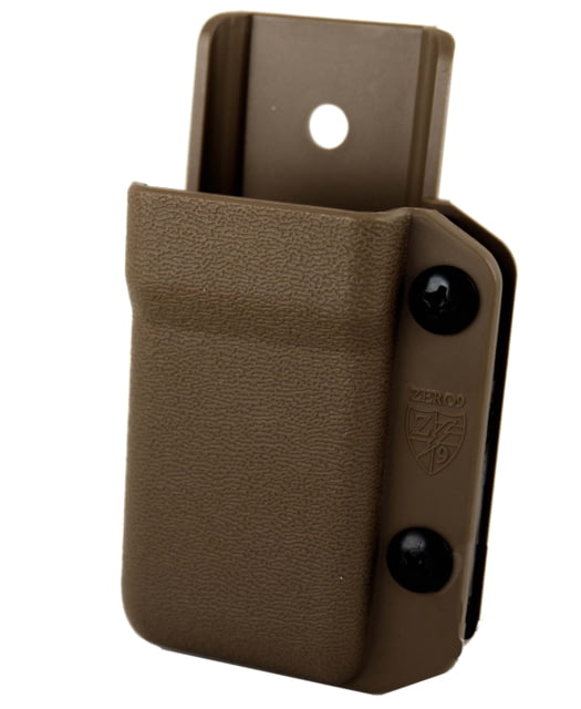 Zero9 Holsters Single Mag Case 9mm/40cal FDE Tek Lock