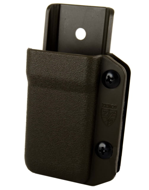 Zero9 Holsters Single Mag Case 9mm/40cal OD Green Tek Lock - Zero9 Holsters
