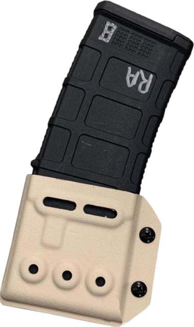 Zero9 Rifle Mag Case Holster AR/M4 Tek-Lok Silver Tan - Zero9 Holsters