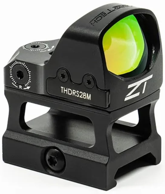 ZeroTech Optics Thrive HD RMR FootPrint Reflex Red Dot Sight w/ High Mount 1x28mm Multi Reticle Black