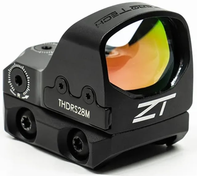 USED ZeroTech Optics Thrive HD RMR FootPrint Reflex Red Dot Sight w/Low Mount 1x28mm Multi Reticle Black THDRS28ML - Zerotech Optics