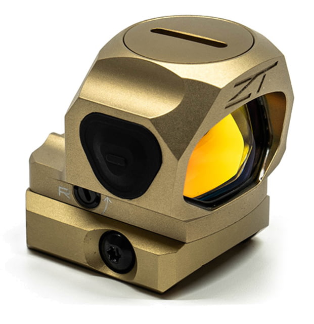 ZeroTech Optics Trace H.A.L.O 1x28mm Enclosed Micro Reflex Red Dot Sight 3 MOA Dot Flat Dark Earth - Zerotech Optics
