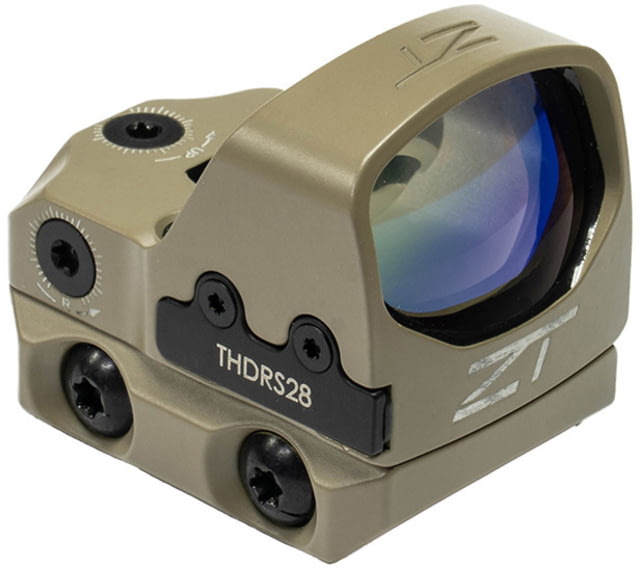 ZeroTech Optics Thrive HD 1x28mm Red Dot Sight Reflex Multi Reticle FDE