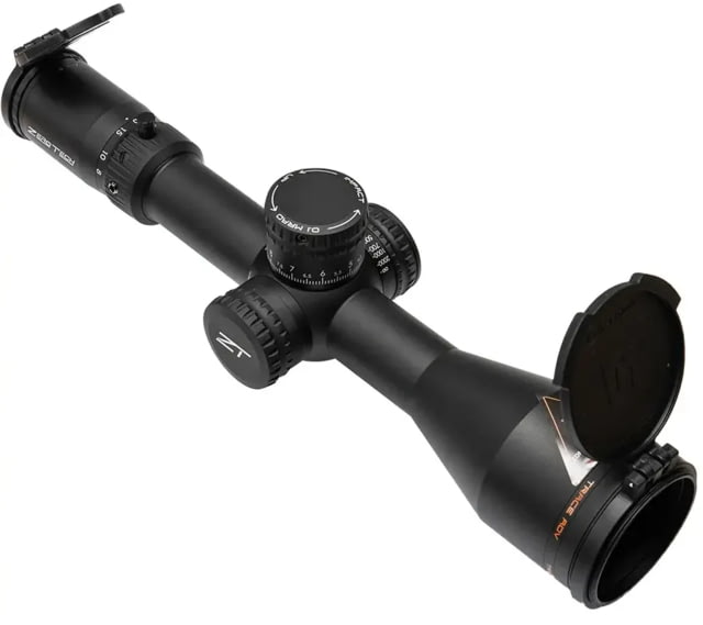 ZeroTech Optics Trace 5-30x56mm Rifle Scope Second Focal Plane RMG 3 Illuminated Reticle Black - Zerotech Optics