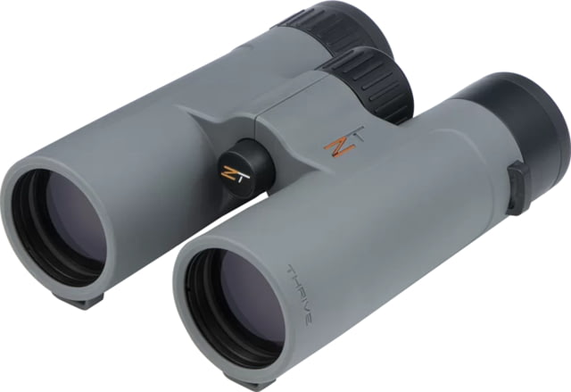 ZeroTech Optics The Thrive 8x42mm Roof Prism Binoculars Rubber Armor Grey - Zerotech Optics