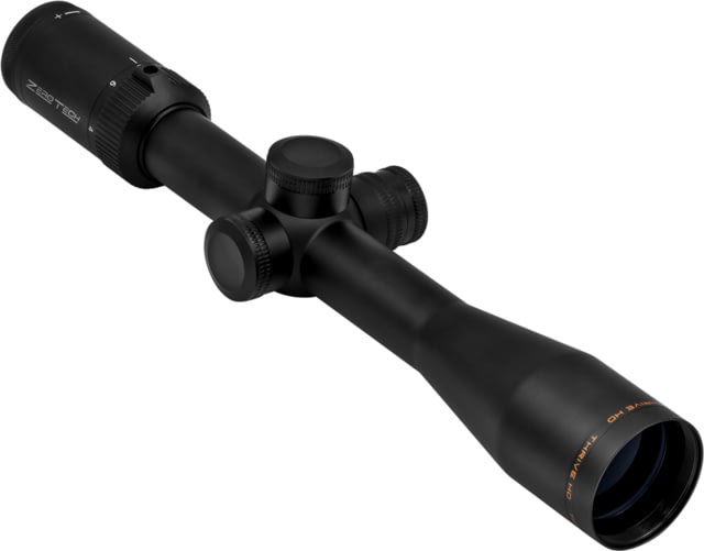 ZeroTech Optics The Thrive HD 4mm Riflescope 1.18in Tube First Focal Plane LR Hunter Illuminated Reticle Black - Zerotech Optics