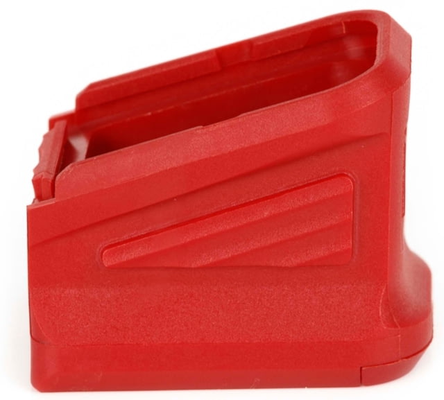 USED ZEV Technologies Polymer Glock 17 +5 Rounds Pistol Magazine Extension Red 5 BPAD-G17-5-R - Zev Technologies