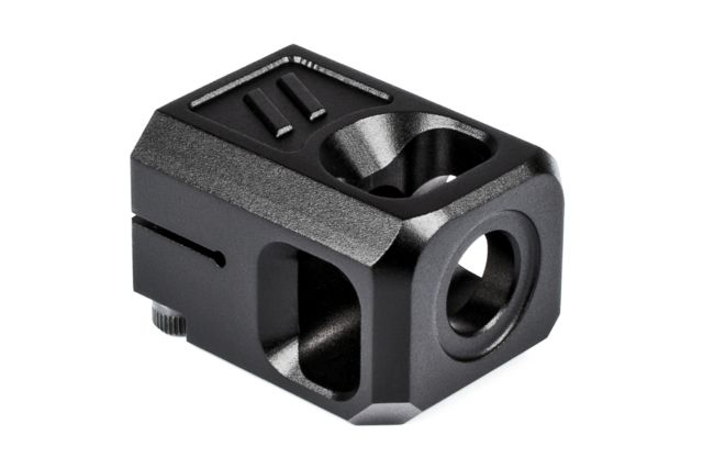 USED ZEV Technologies PRO V2 Compensator Glock 9mm 13.5x1 LH Threading Black COMP-PRO-V2-LH-B EDEMO2 Condition Parts Only/Salvage Defective - Zev Technologies